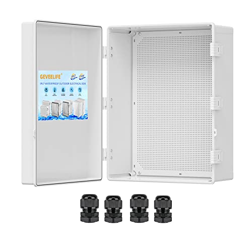 Geveelife Elektrobox IP67 wetterfest 50x40x20 cm
