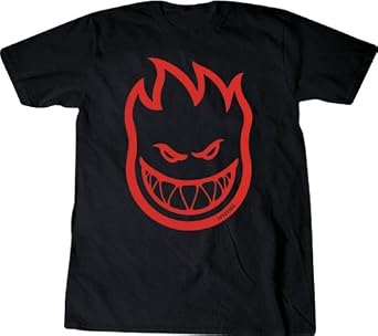 Spitfire Bighead Short Sleeve M-Black/Red T-Shirt
