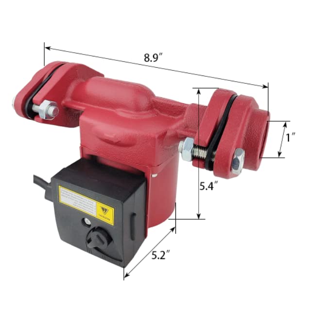 Amazon | ZYIY 115V ブースターポンプ 3速温水圧力ブースターポンプ
