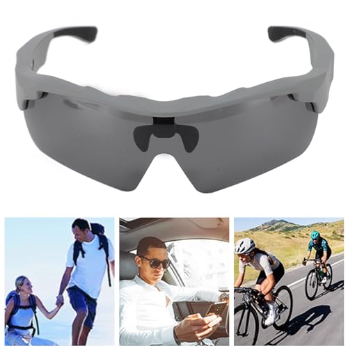 XUMIUZIY Smart Bluetooth Glasses, UV400 Polarized Cycling Glasses for Men Women, Support Music Playback Voice Call Smart Sunglasses for Fishing Cycling Running - Image 5