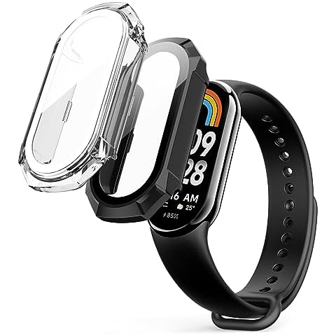 TiMOVO Smartwatch Case for Mi Band 8 Cover