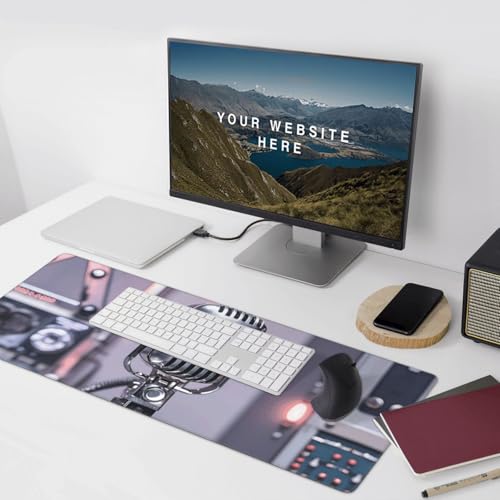 Tapis de souris de jeu antidérapant grand format pour protéger votre bureau