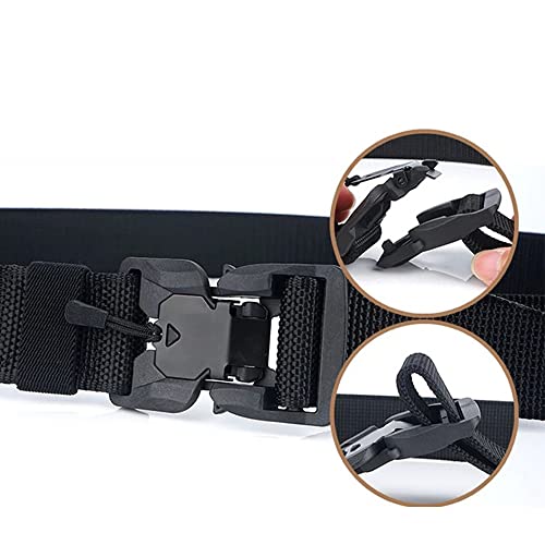 Tactical Belt, Quick Release Nylon Belt With Magnetic Buckle Freely Adjustable Nylon Military Belt For Men3