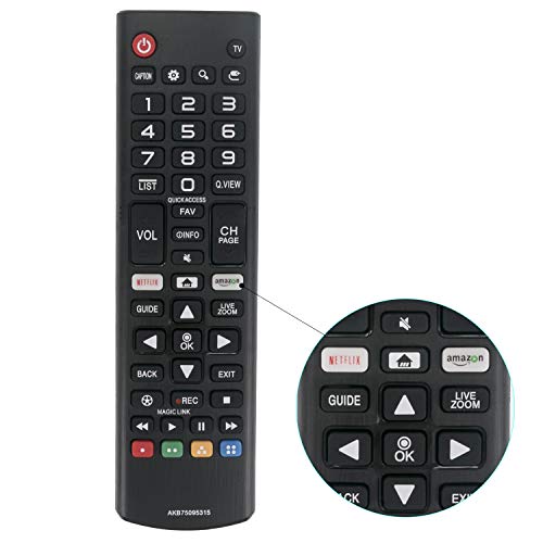 Controle remoto substituto AKB75095315 para LG Smart TV 32LJ600B 43LJ5500 43LJ5550 49LJ5500 49LJ5550