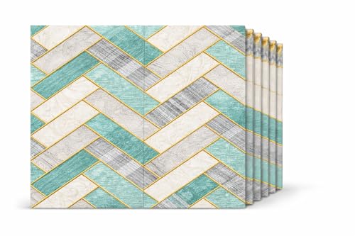 Image of Barebeauty 3D Wall Panel Wallpaper, Self Adhesive PE Foam Brick Sticker, Waterproof Wall Covering for Home Decor, 70 x 70 cm (Pack of 20, 105.4 Sq. Ft. Approx)