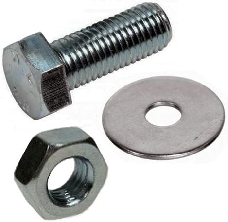 Set - M8 X 35mm Hex Bolt / Nut & Washer X 25 - (A4 Stainless