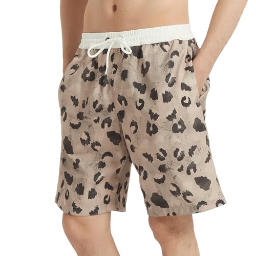 NOMADIKA Mens Swim Trunks Quick Dry Board Shorts Mesh Lining Swimwear Bathing Suits3