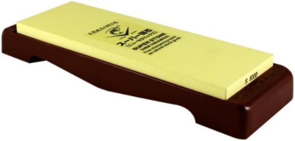 Yellow Super Stone in Stand S8000 stone by Naniwa