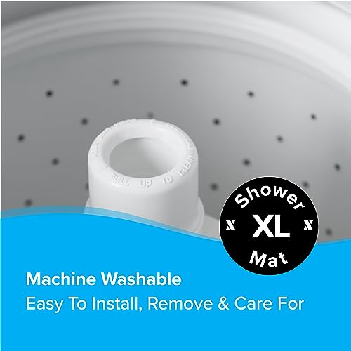 Slipx Solutions 05681-1 Extra Large Square Shower Mat, 27"X27", Non-Slip Stall Mat For Elderly & Kids Standing Bath Tub Mat thumb #5