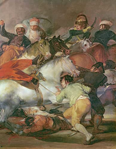 Tableau Goya les Mamelouks impression d'art sur toile haut de gamme 60x90cm