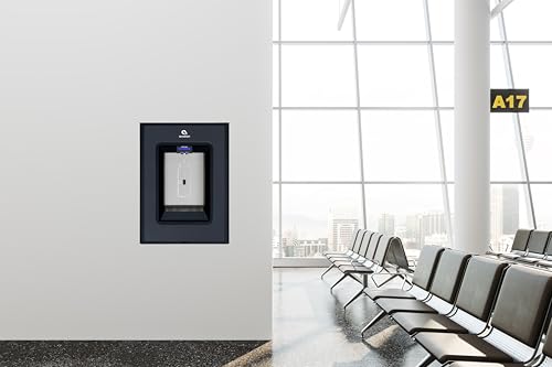 Image of Avalon in-Wall Bottle Filler, Sensor Dispensing, Self Cleaning, Digital Bottle Counter Display, Dual Filtration, WiFi Enabled, High Capacity Cooling, Black