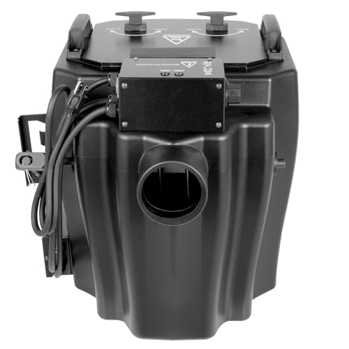 Dry Ice Fog Machine, 6000W Máquina de Humo de Hielo Seco con Calentamiento en 20 Minutos y Capacidad de 22.05 lbs de Hielo Seco para Efectos de Escenario para Interior y Exterior