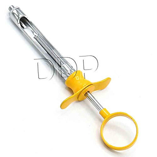 DDP Aspirating Syringe CW Type 1.8mL Yellow Color Handle Dental Instruments
