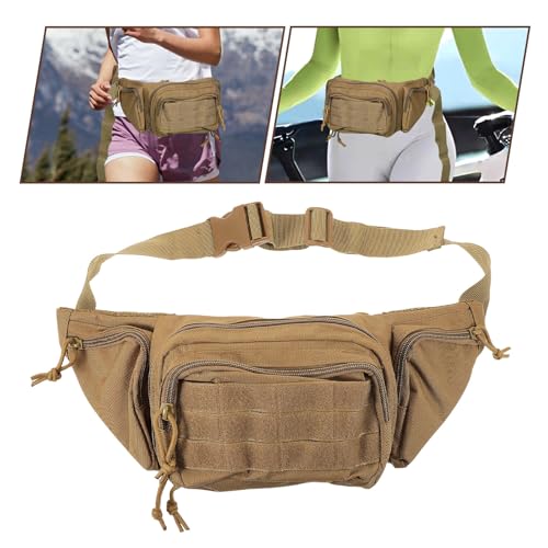 Riñonera para correr y actividades al aire libre color dorado 7