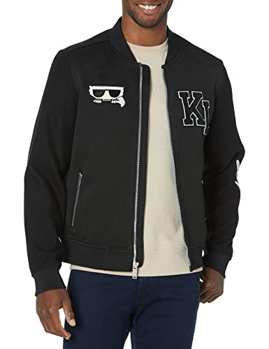 Image of KARL LAGERFELD Men's Tonal Camo Bomber