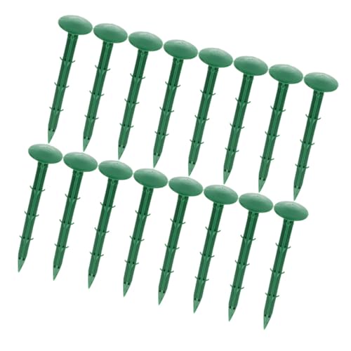 VICASKY 150Pcs Ground Stakes Durable Garden Pegs for Securing Landscape Artificial Grass Tent and Tarps Easy to Insert Sharp Spike Design for Gardening