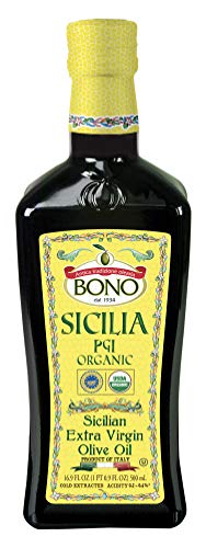 BONO PGI SICILIA ORGANIC Extra Virgin Olive Oil, 3 pack
