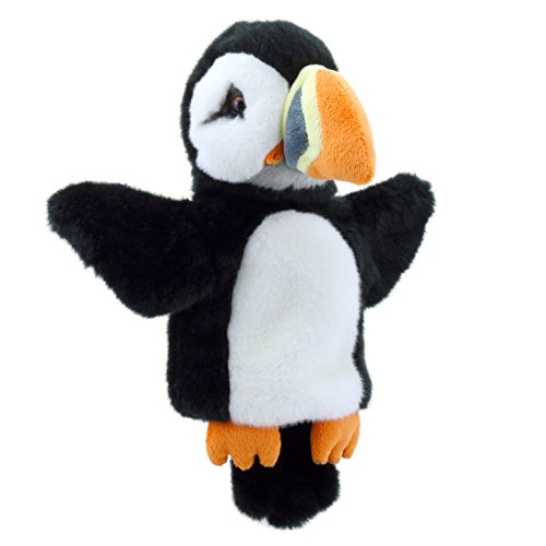 The Puppet Company PC008039 Alfombras Puffin Marioneta de Mano