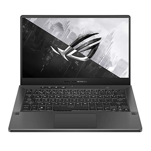 ASUS ROG Zephyrus G14 (2021) 14-inch (35.56 cms) QHD 120Hz, AMD Ryzen 9 5900HS, RTX 3060 6GB Graphics, Gaming Laptop (16GB/1TB SSD/Office 2019/Windows 10/Gray/Anime Matrix/1.7 Kg), GA401QM-K2331TS