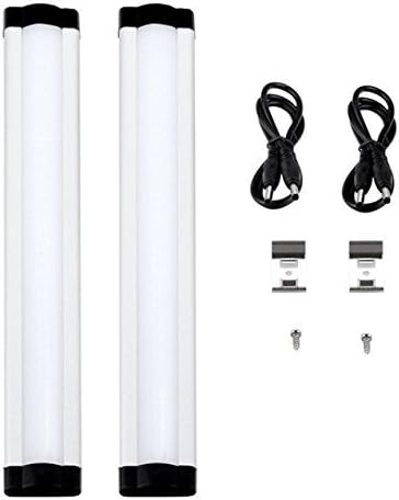 6'' (15cm) Warm White LED Under Cabinet Lighting, Work with Dimmer Switch, Sensor Switch, 1.5W/Light Panel, 120lm