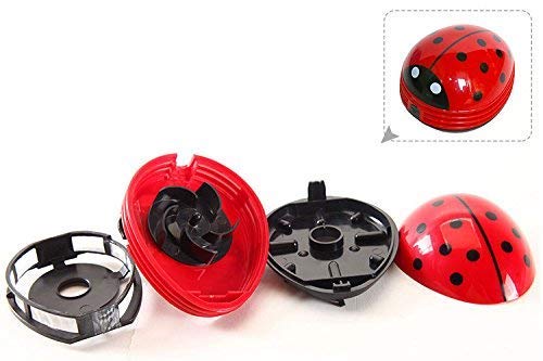 Image of Barbato Aimeio Cute Portable Beetle Ladybug Mini Handheld Cordless Tabletop Crumb Sweeper Desktop Keyboard Dust Vacuum Cleaner,Battery Operated