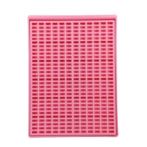 LZWNBX 大型犬、中型犬、小型犬用 洗浄エリアとおしっこパッド付きのペット用トイレトレーニング。丸洗いできるのでお手入れ簡単。屋内外での使用に最適です (85.5*56.8*2.8CM,ピンク)