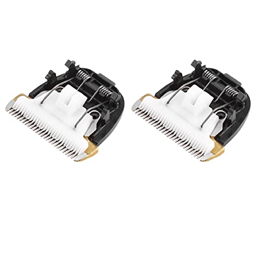Remingtape 2 cuchillas de afeitar de cabeza de cerámica de 40 mm, 24 dientes, para recortadora de animales