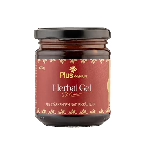 Plus Premium Miel Aphrodisiaque Puissant, Miel Afrodisac Homme, Effet Immédiat, 230g Maca Gel, Extra Fort pour Hommes Actifs, Ginseng-Extrakt & Tribulus...