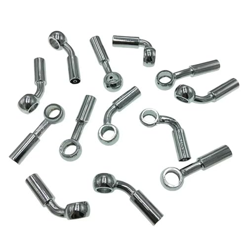 Terminal banjo de 90 grados M10 para reparar fugas en tubos de freno AN3