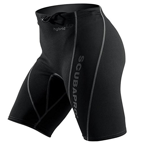 Scubapro 1mm Hybrid Shorts (Black, Medium)