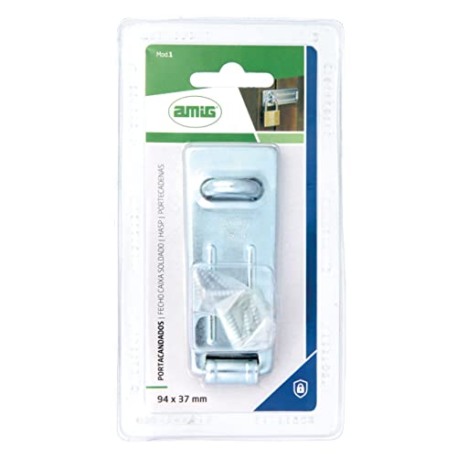 Image of Amig 1 Model 1 mounts, Silver, 90 x 37 mm