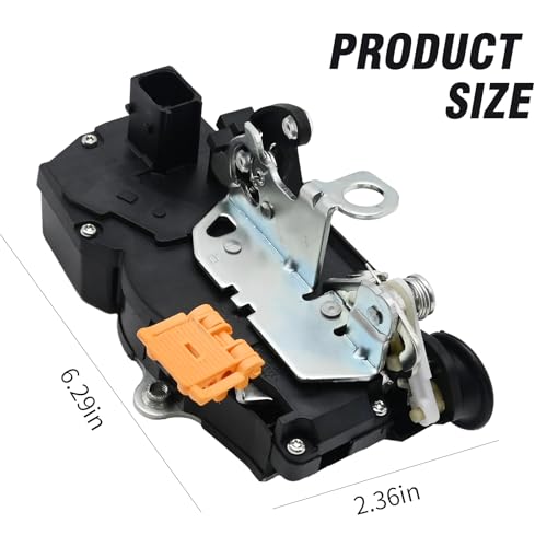 Image of Saihisday 2Pcs 931-108 Rear Door Lock Actuator Motor, Rear Left and Right Door Lock Actuator Replacement for Chevy Silverado Replacement for GMC Sierra Yukon Replacement for Cadillac Escalade