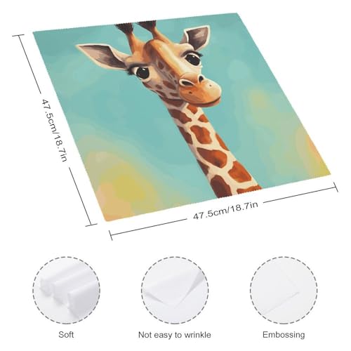 Servilletas de Tela Decorativas 18x18 Pulgadas Pack 2 miniatura 2