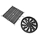 Solar Panel Fan Kit, Abluftventilator für Kleine Hühnerställe, Gewächshäuser, Schuppen, Haustierhäuser, Fensterauspuff, DIY-Kühlventilator
