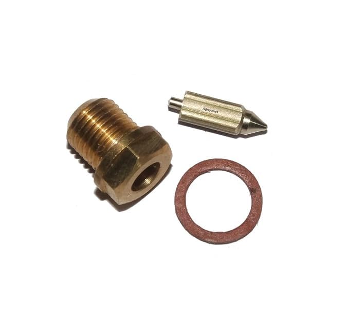 NS Carburetor Needle Valve Float Pin Float Valve Petrol Overflow Regulator valve RX100, RX 135, RX 135 5 Speed, RX 100, RX135, RXG, RXZ-image-8
