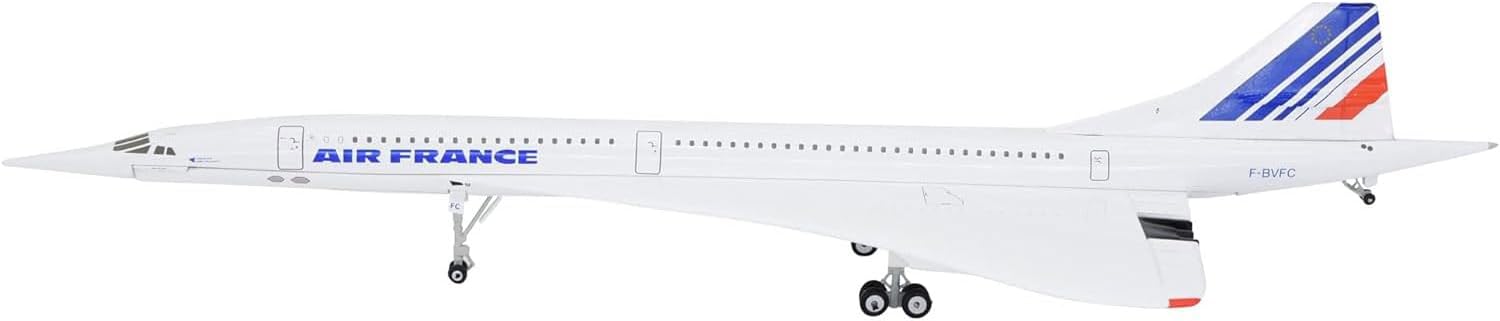 1/400 Concorde Air France Airplane Alloy Diecast Model Airplane Model Display Collection Gift 6inch