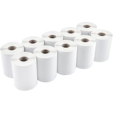 EnKo, Etichette Compatibili Zebra 1744907 (4 X 6) Per Dymo Labelwriter 4XL Shipping Zebra Stampante Termica Diretta (8 Rotoli, 1760 Etichette - Foto 4