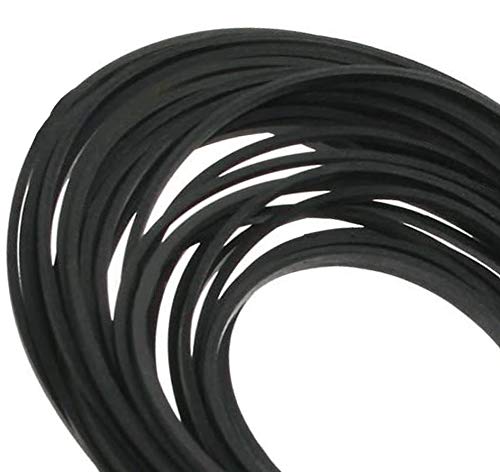 image for 1mm Mixed Square Cassette Tape Machine Belt 40-135mm Length. Recorder 