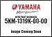 Yamaha 5KM-1319K-00-00 Plate; ATV Motorcycle Snow Mobile Scooter Parts