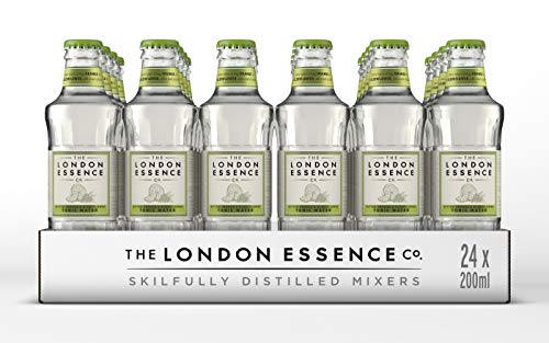 London Essence Company Bitter Orange and Elderflower Tonic Water, 200ml (Pack of 24)