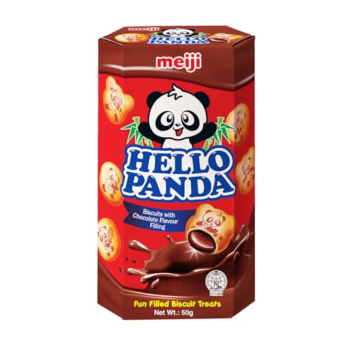 Hello Panda Chocolate Biscuits 57 g (Pack of 10)