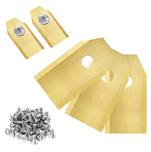 SUPTEMPO Robot Mower Blades,45 Pack Grasmaaier Robot Vervangende Messen met Schroeven Vervangende Mes Messen voor Gardena/Husqvarna Automower
