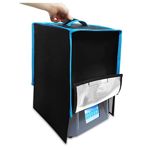 Cover for Resin 3D Printers: Protection from Outside Lights, Dust, Water; 240x240x400mm, Compatible with Photon/Photon S/Mars/Mars Pro/Mars 2 Pro