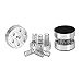 Nobsound 4PCS Silver Aluminum Spring Speakers Spikes Isolation Stand for HiFi Amplifier/Speaker/Turntable/Player