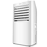 Purifica el polvo en el viento y tiene una capa de filtro de 2 etapas incorporada, que puede bloquear efectivamente el polvo y las partículas grandes en el aire y hacer que el viento sea más fresco.