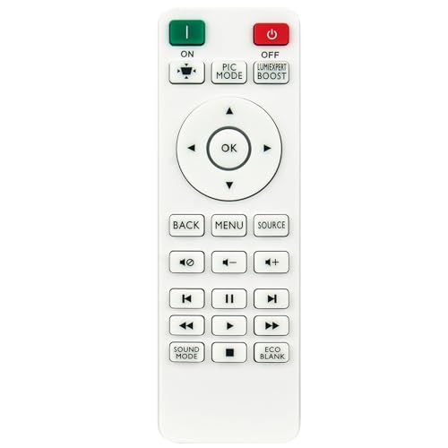 Image of Replacement Remote Control Commander Compatible with Benq Projector TK700
