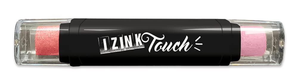 AladineIzink Touch - 8 cm Ink Pad - Covering Pigments, Very Quick Drying - Ideal for Stamp Prints, Creative Cards, Scrapbooking - DIY and Craft - Red