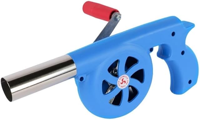 Alyssa-Outdoor Cooking BBQ Fan Blower, Portable Hand Blower for Outdoor Picnic Camping Cooking BBQ Charcoal Grill Accessories.