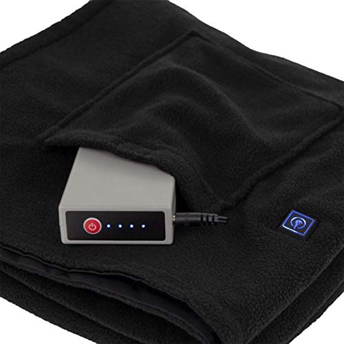 Serta Microfleece Battery Electric Heated Warming...
