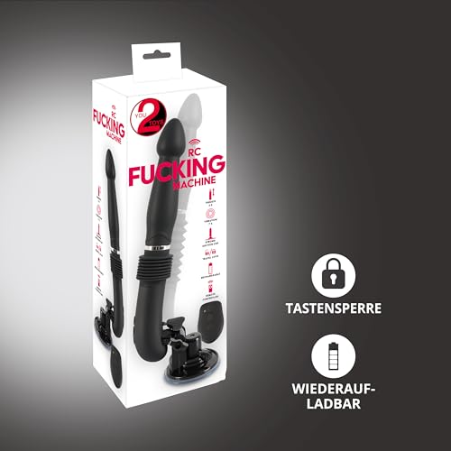 Stoßvibrator You2Toys Fucking Machine mit Fernbedienung und 7 Modi